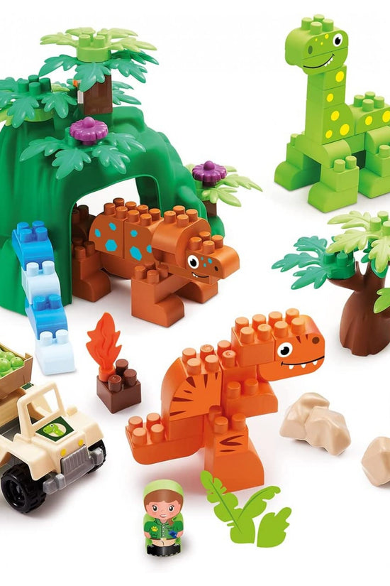 Playset de construcción con dinosaurios Ecoiffier +18m