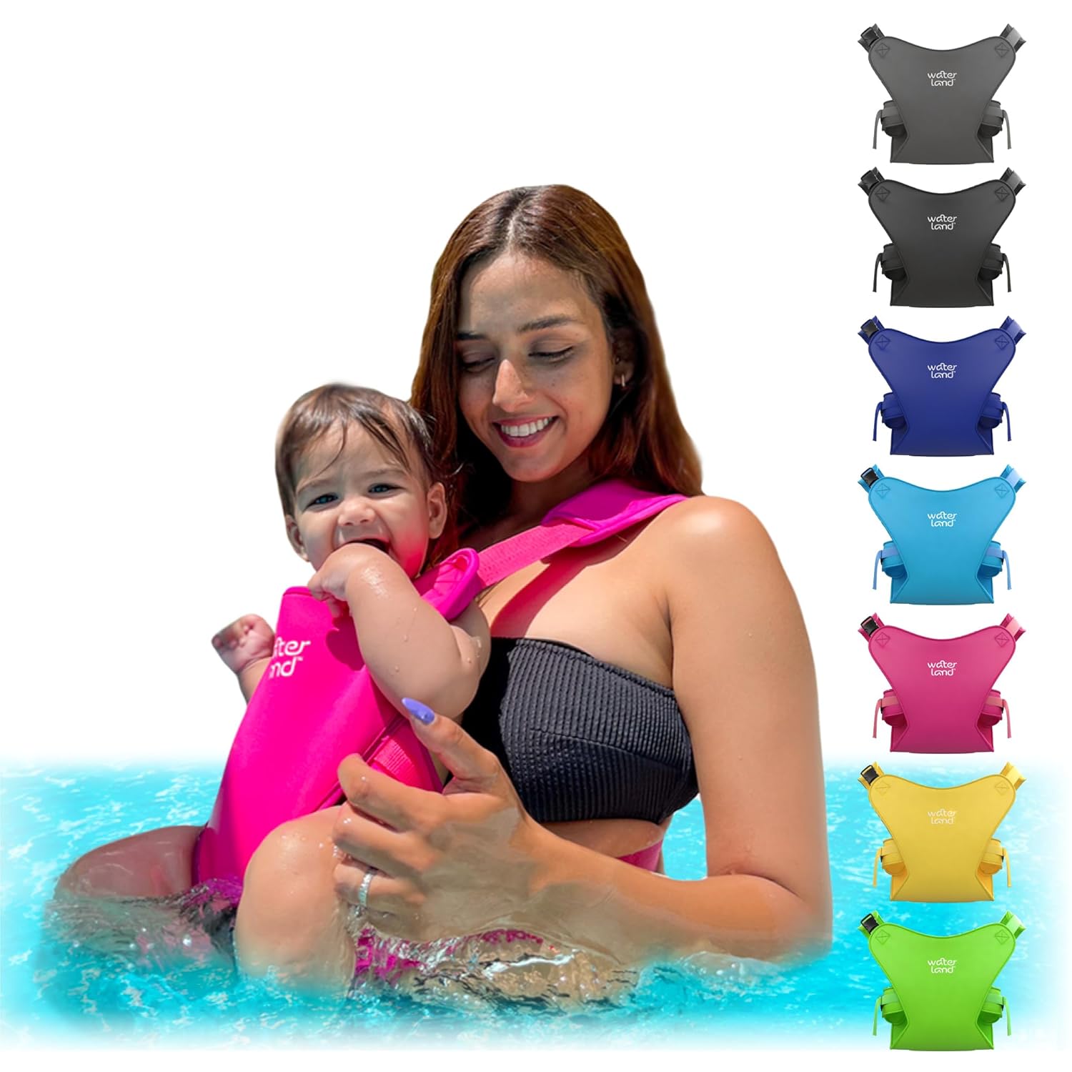 PORTABEBÉS PARA EL AGUA de 4-24 Meses BABY CARRIER THE WATER  & LAND