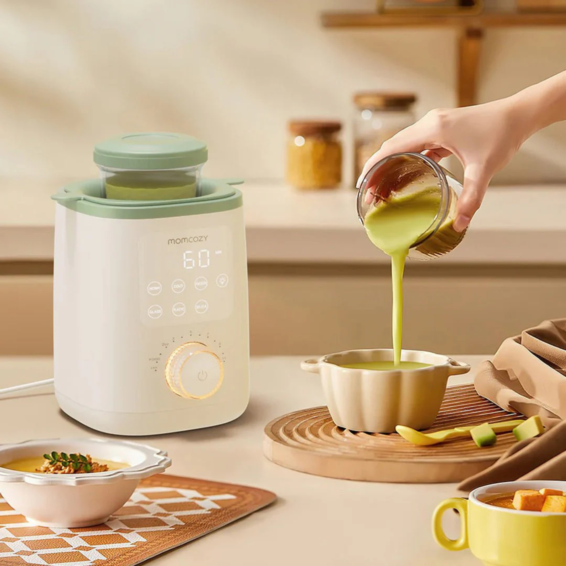 Calentador de Mamaderas Nutrismart Momcozy