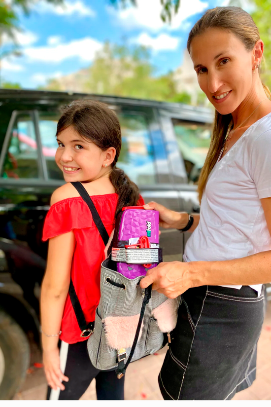 Asiento elevador portátil Azul Mifold Comfort