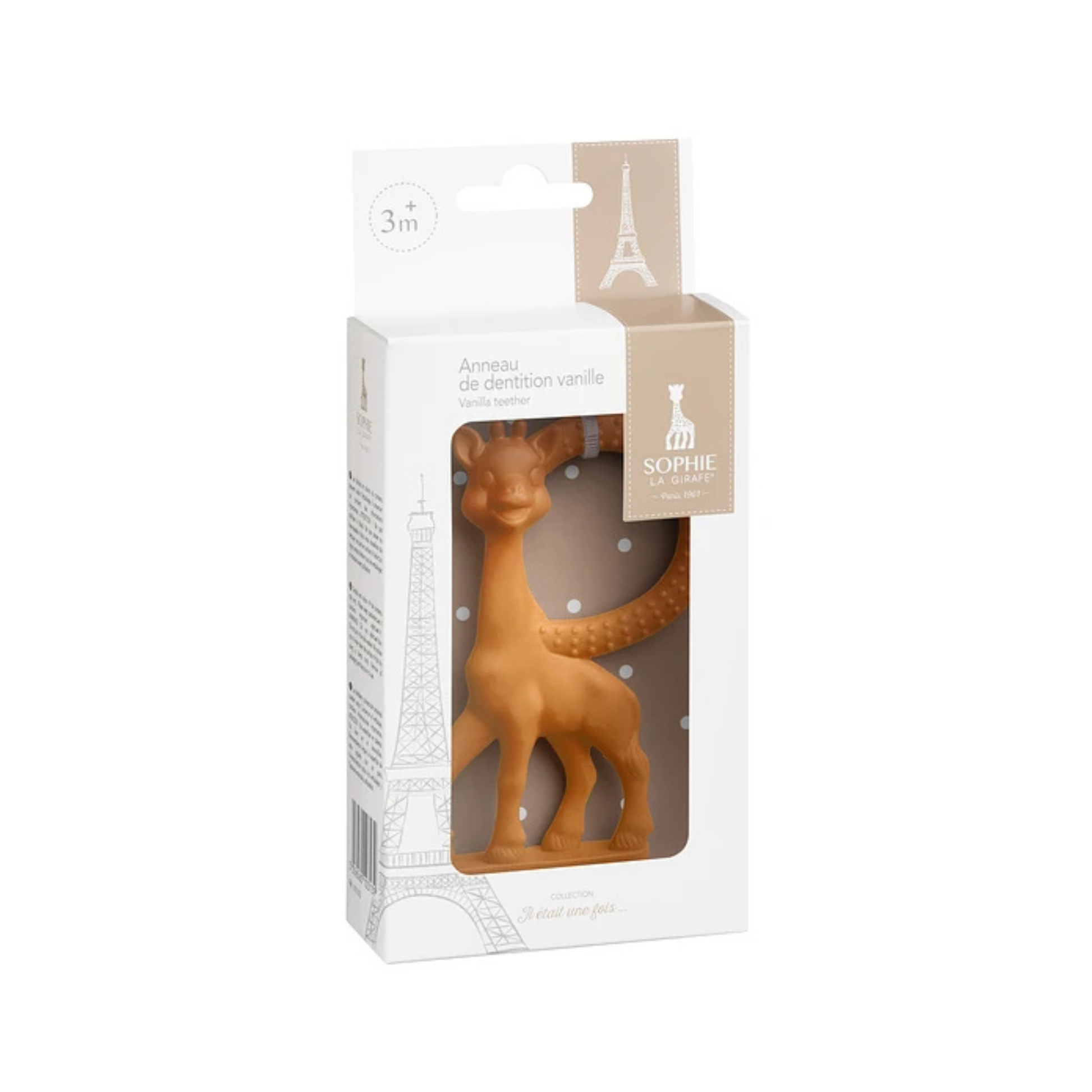 Mordedor de Caucho Natural Sophie la girafa