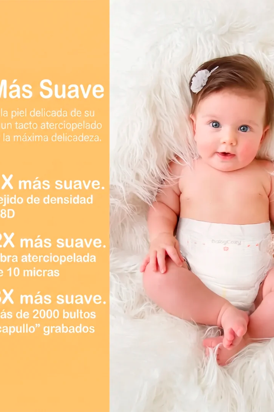 Pañales Desechables Baby Cozy Hipoalergénicos