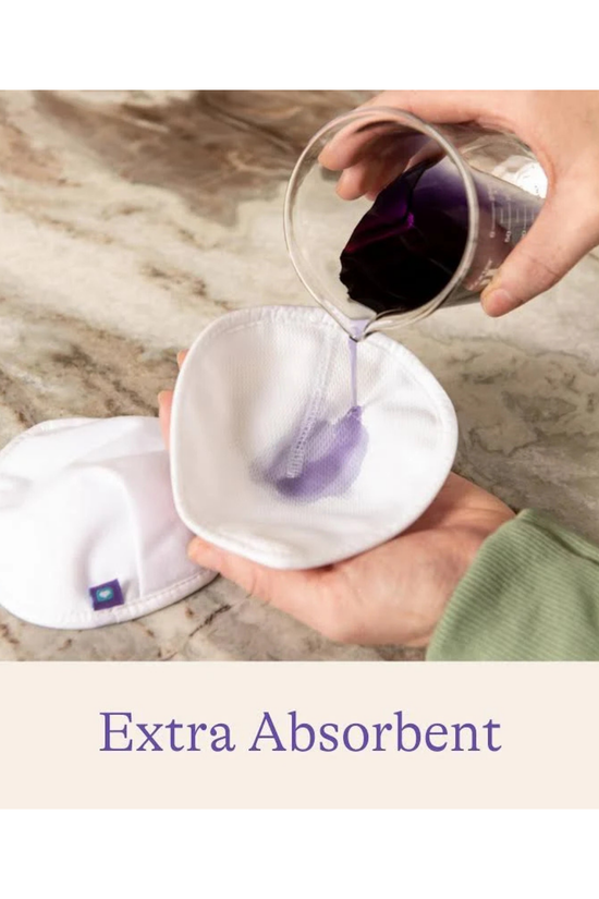 Absorbente De Leche Lansinoh Lavable Blanco