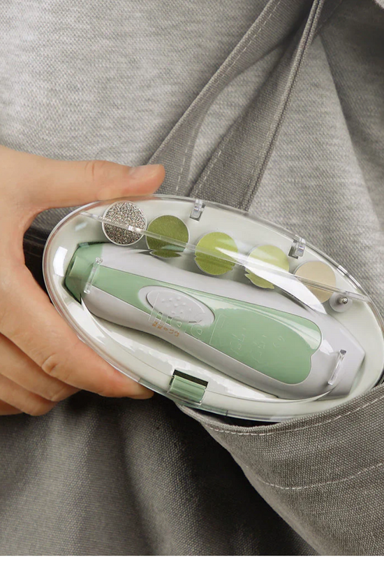 LIMA DE UÑAS ELECTRICO PARA BEBÉS HAAKAA