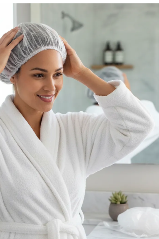 Gorro Capilar Sin Enjuague Shampoo Lavetta