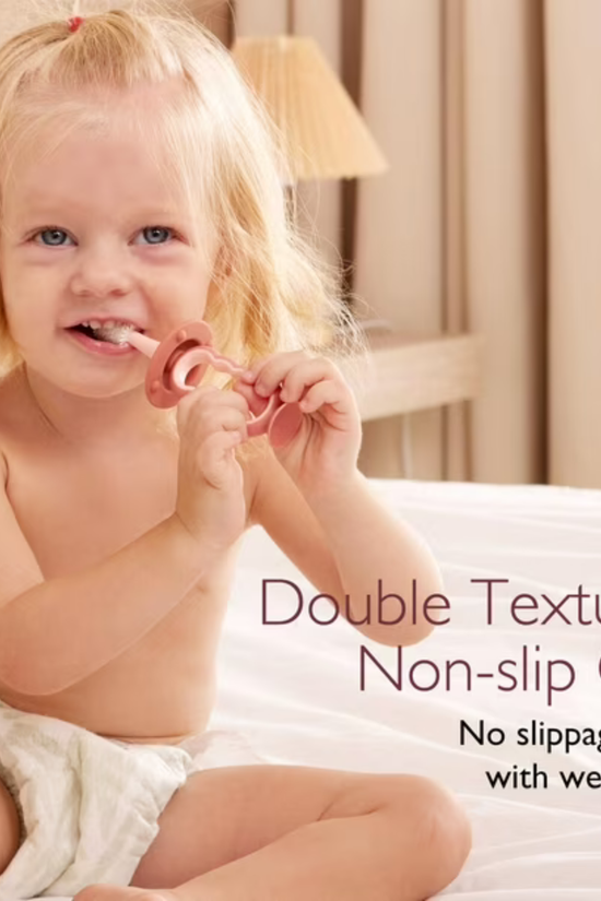 Cepillo Dental De Silicona Para Bebé Moncozy Verde