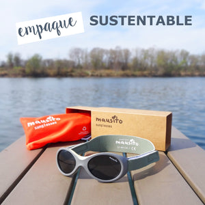 LENTES DE SOL PARA BEBÉS BABY SURFER  0 A 18 MESES ROSA - MAUSITO