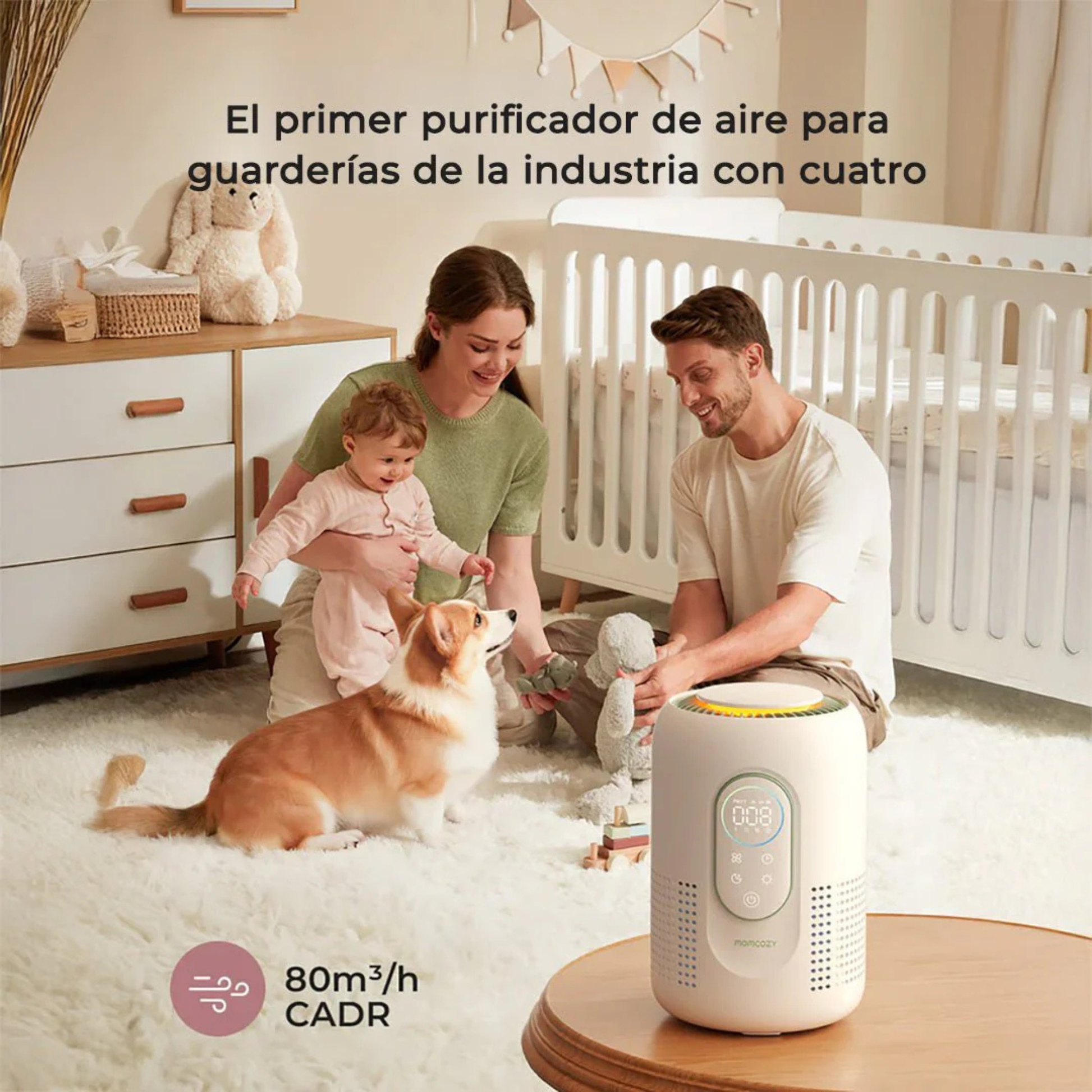 Purificador de Aire Digital CozyBreath AP01 Momcozy