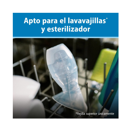 EXTRACTOR  DE LECHE MANUAL 1 PIEZA C/ ESTÁNDAR 120ml (c/bolso) - Dr. BROWNS