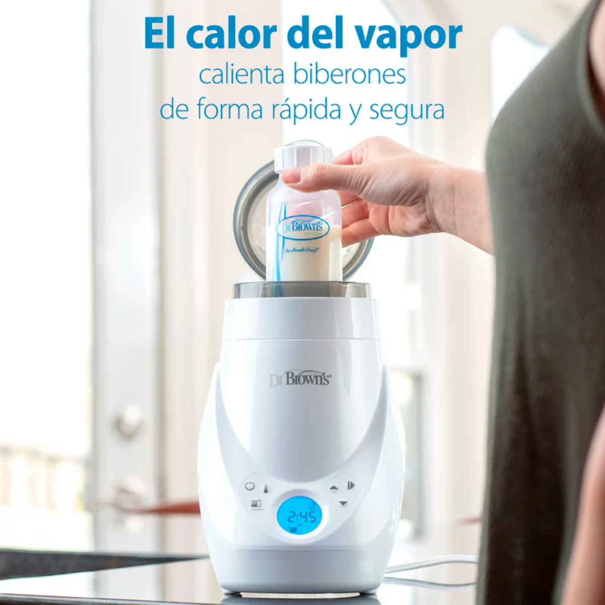 Calentador y Esterilizador de Mamaderas Dr. Brown’s