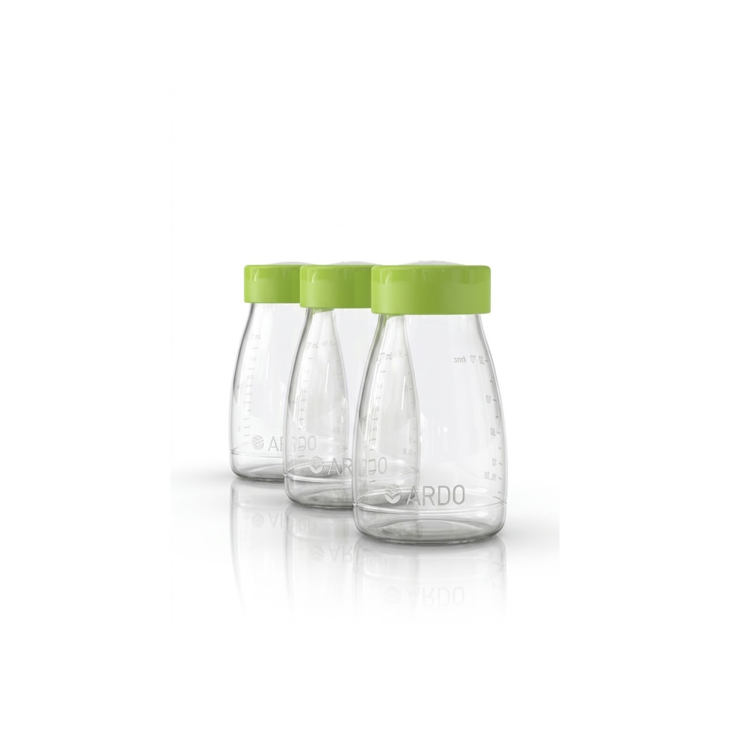 Botellas De Almacenamiento De Leche Ardo 150 Ml. 3 U.