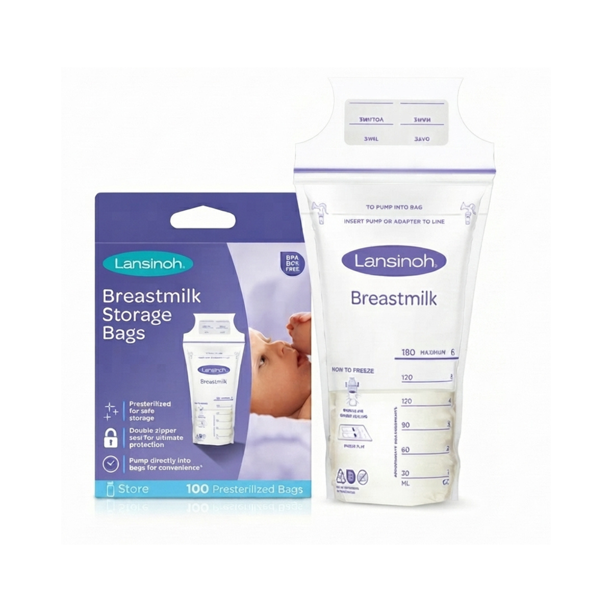 Bolsa De Almacenamiento De Leche Materna Lansinoh