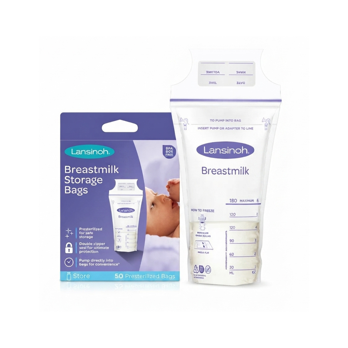 Bolsa De Almacenamiento De Leche Materna Lansinoh