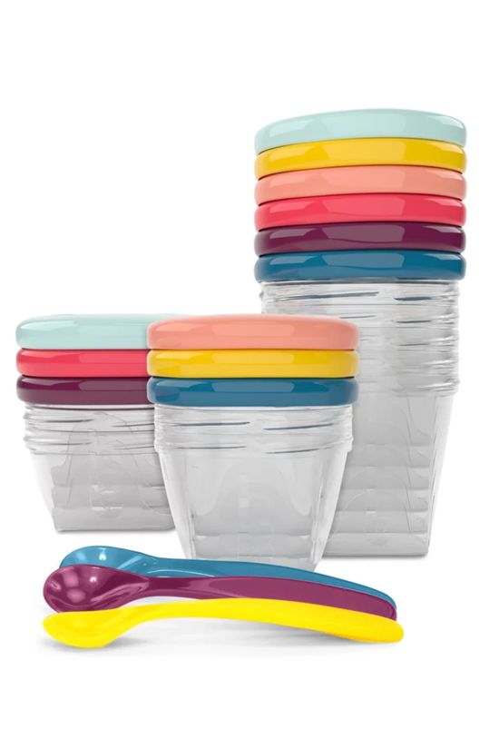 Set De 9 Bowls Y 3 Cucharas Babymoov