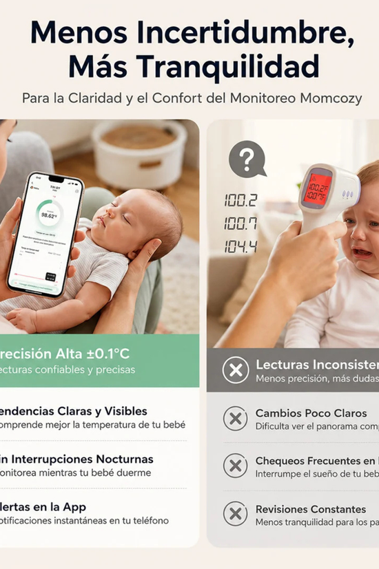 Termómetro Continuo Momcozy para Bebé