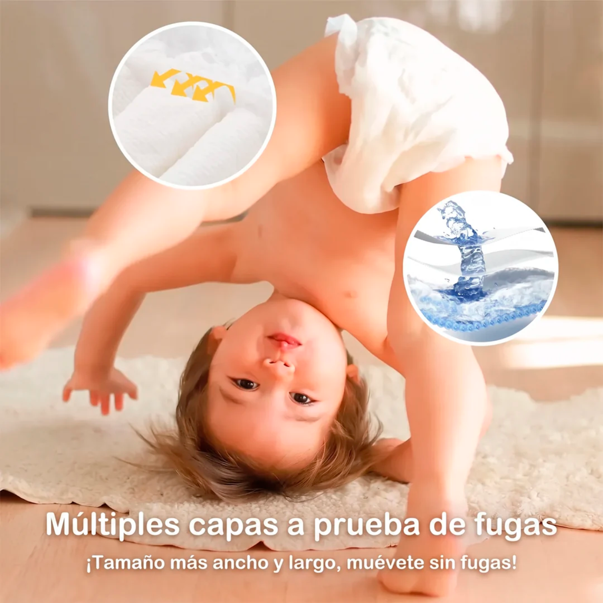 Pañales Desechables Baby Cozy Hipoalergénicos