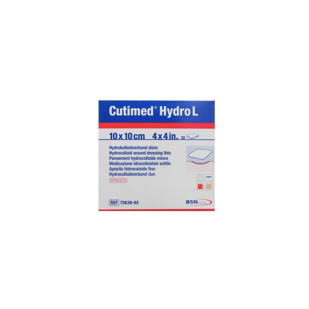 PARCHE HIDROCOLOIDE CUTIMED HYDRO L 10 ×10 CM 1 U. - BSN