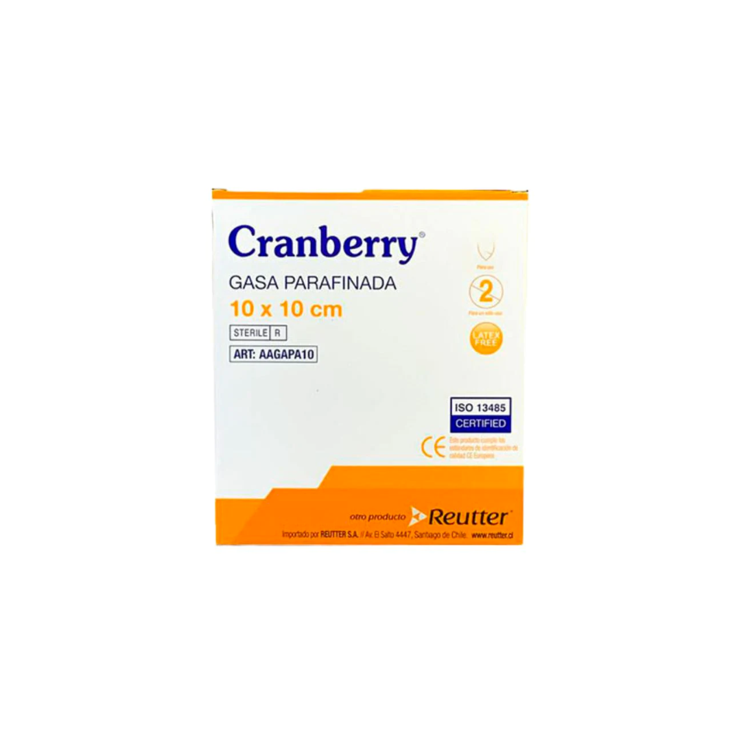 GASA PARAFINADA 10 UN- CRANBERRY