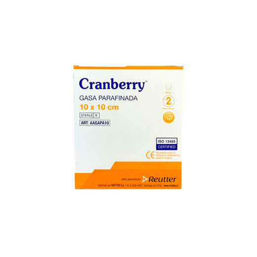 GASA PARAFINADA 10 U CRANBERRY