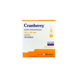 GASA PARAFINADA 10 U CRANBERRY