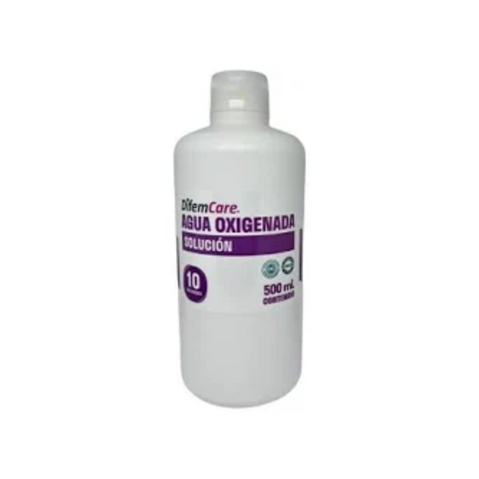 AGUA OXIGENADA 10 VOL  500 ML- DIFEM