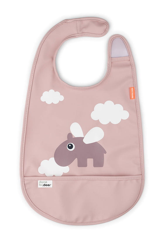 Babero con velcro Happy Clouds - Done by Deer