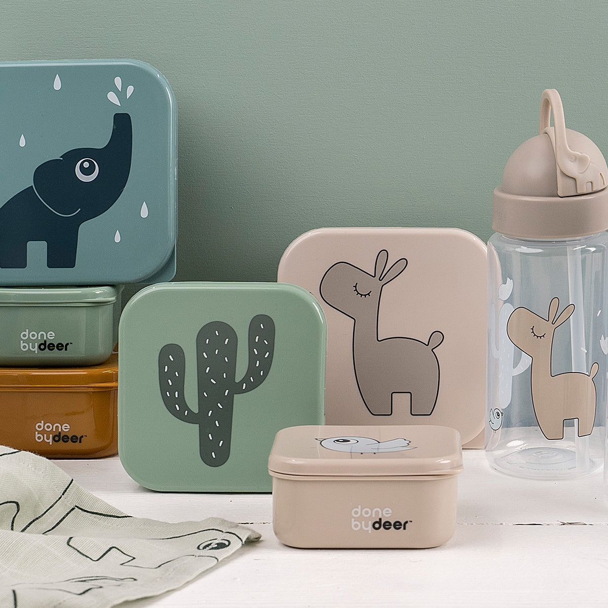 Set de 3 cajas para snack Coco - Done by Deer