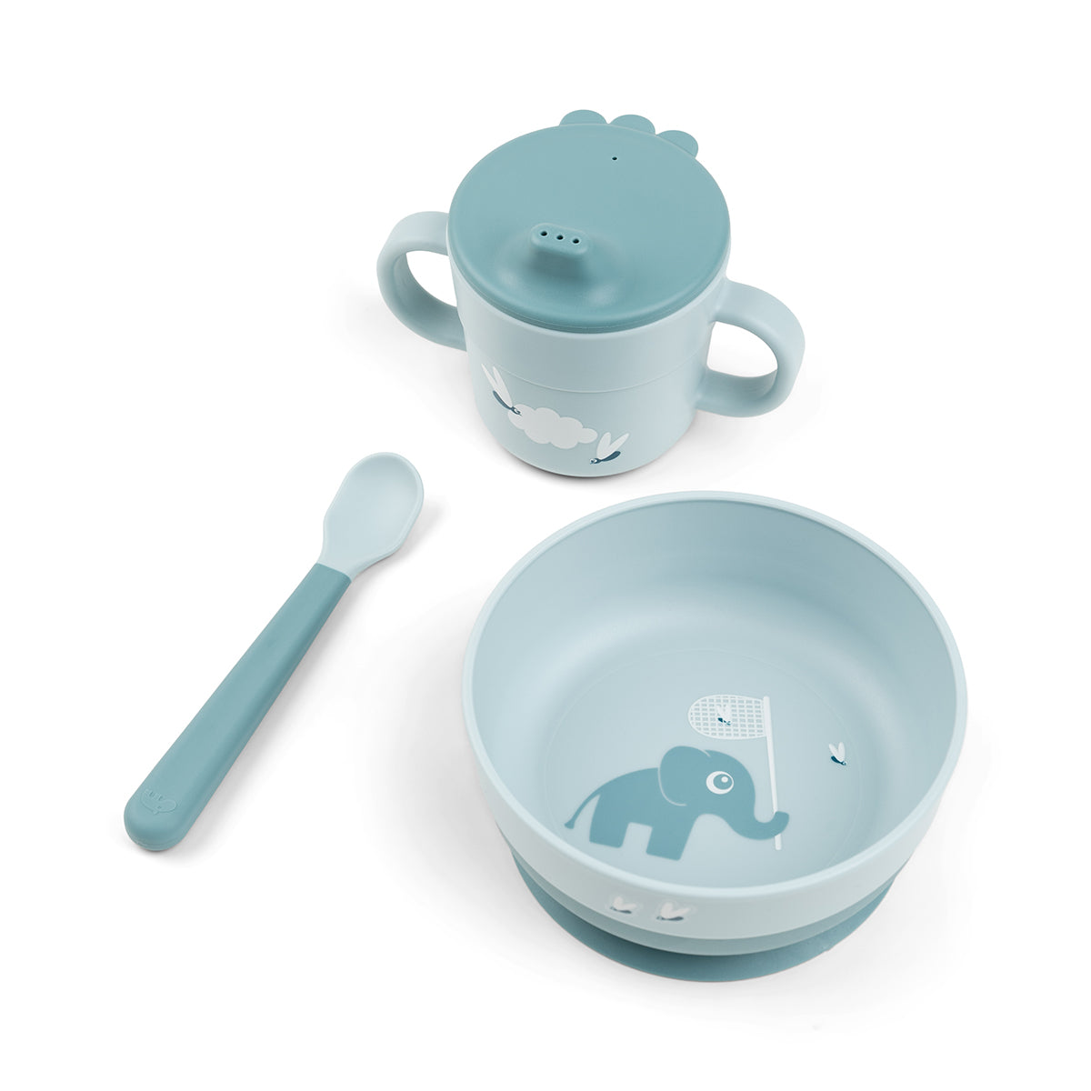 Set primera comida happy clouds - Done by Deer