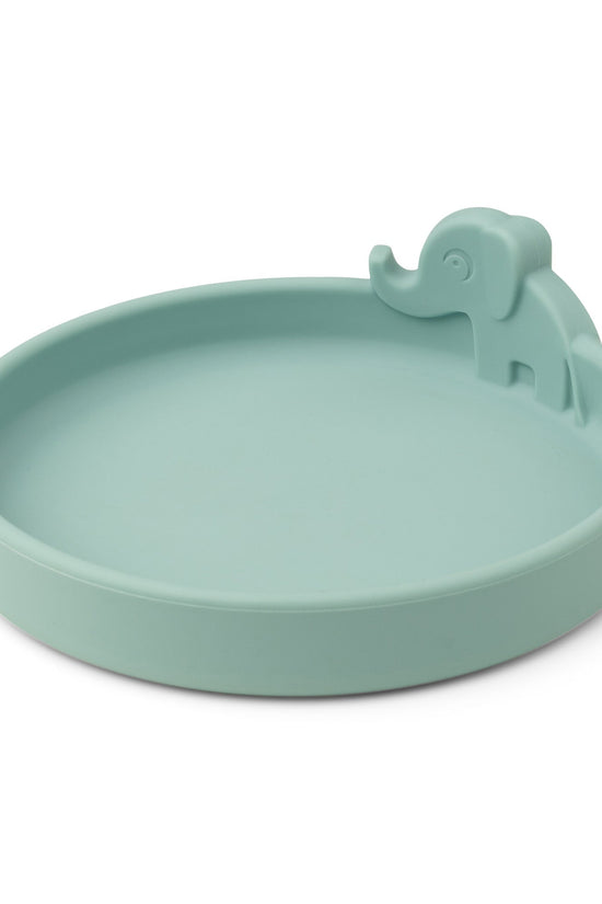 Plato Infantil de Silicona Peekaboo Elphee Antideslizante – Done by Deer