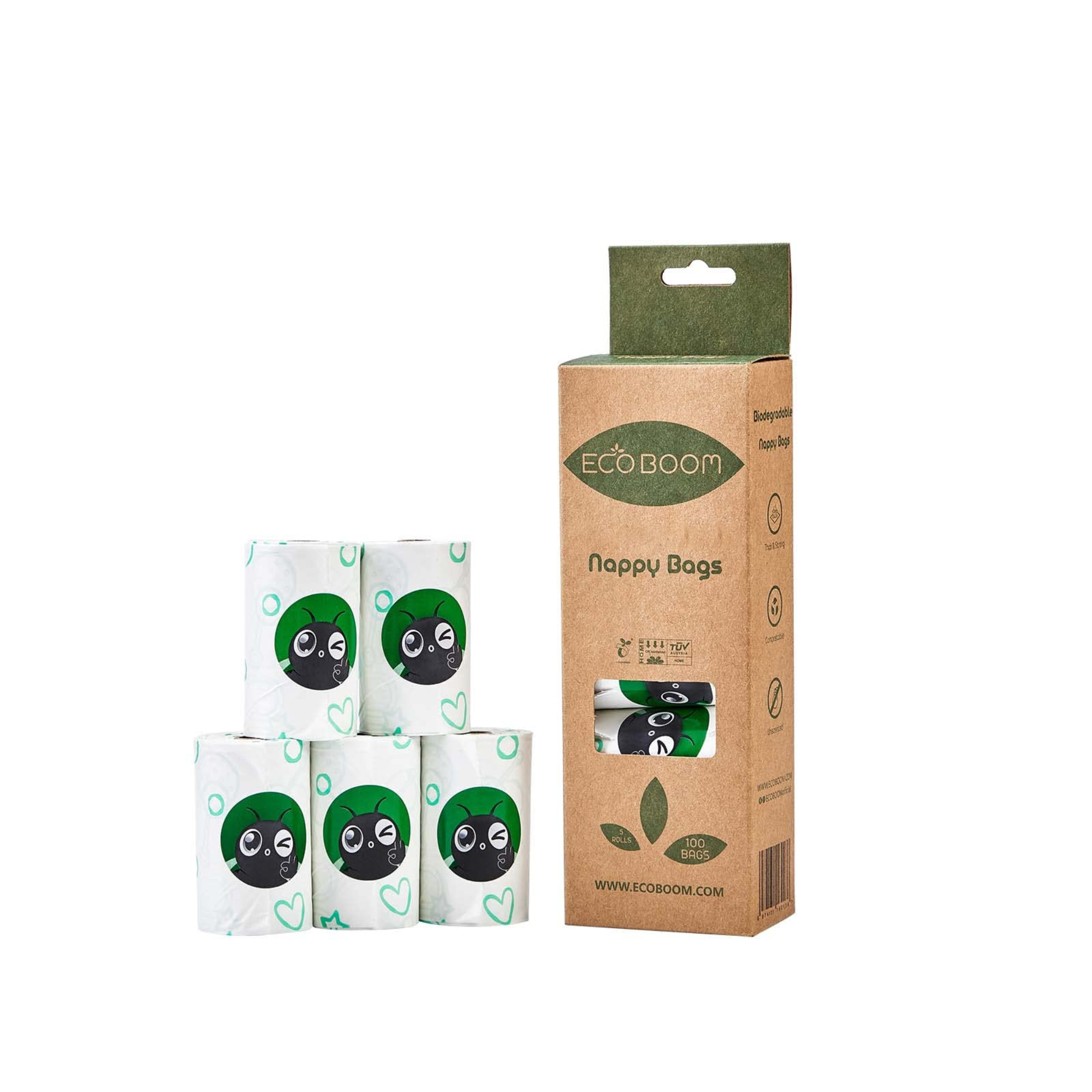 Bolsas Biodegradables para Desechar Pañales – Eco Boom