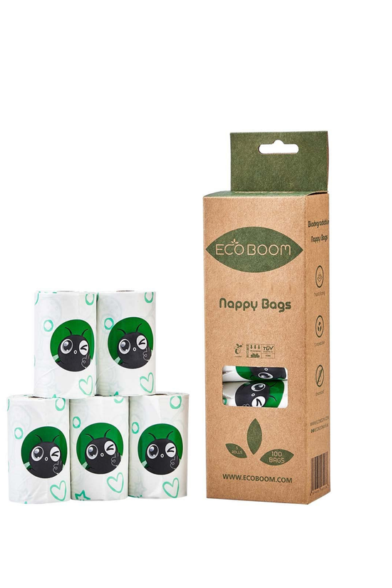 Bolsas Biodegradables para Desechar Pañales – Eco Boom