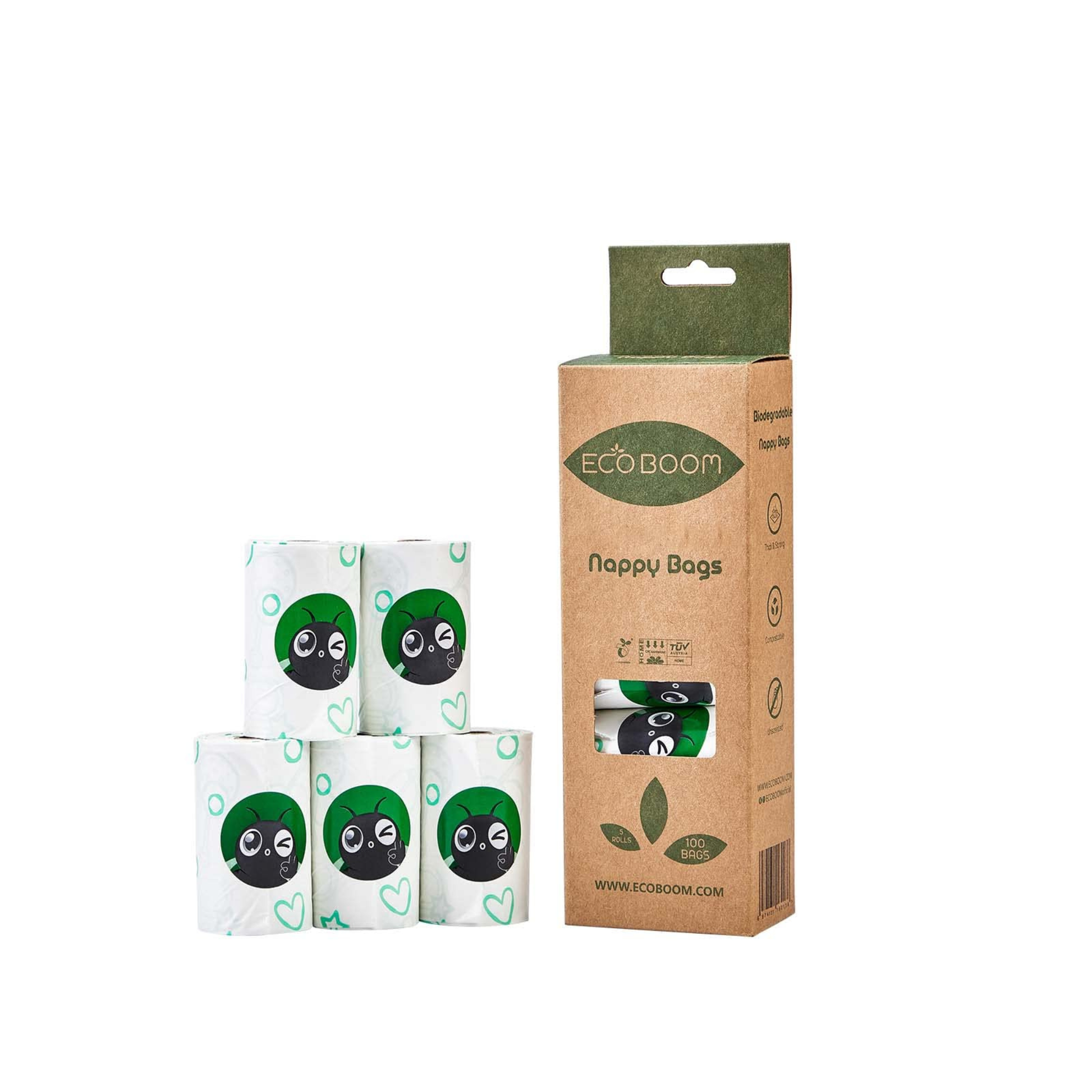 Bolsas Biodegradables para Desechar Pañales – Eco Boom