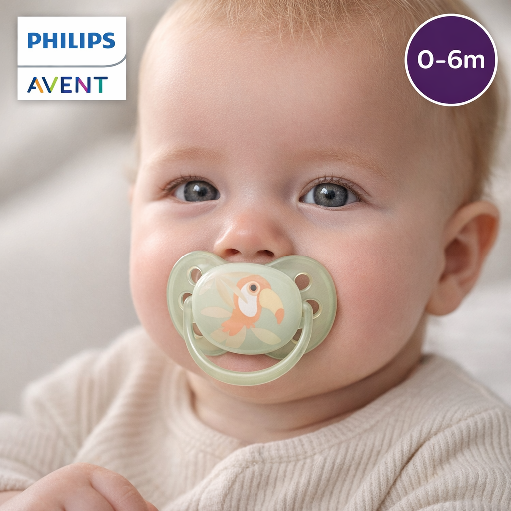 Chupete Philips Avent Ultra Soft Orthodontic 0–6 Meses