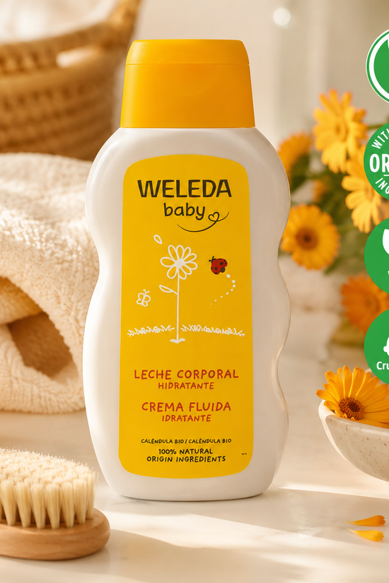 Leche Corporal Hidratante de Caléndula Weleda 200ml