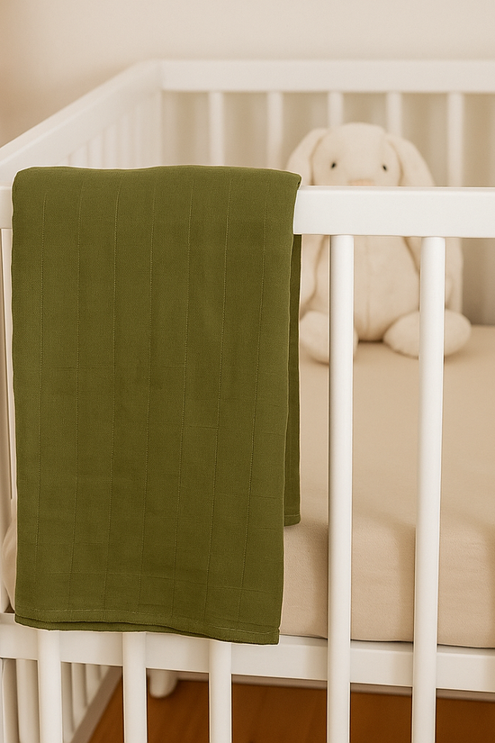 TUTO MUSELINA BAMBÚ VERDE 60 x 60 CM - BE HAPPY BE GREEN