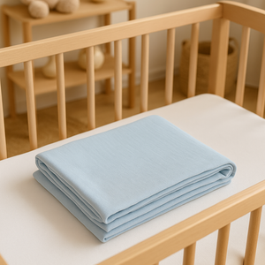 TUTO MUSELINA BAMBÚ CELESTE 120 X 120 CM - BE HAPPY