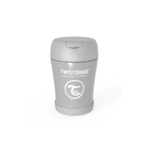 TERMO PARA COMIDA GRIS 350 ML - TWISTSHAKE