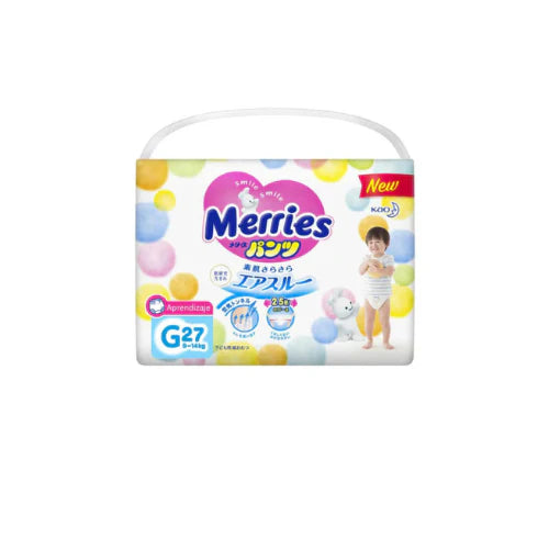 PAÑALES MERRIES PANTS APRENDIZAJE JUMBO