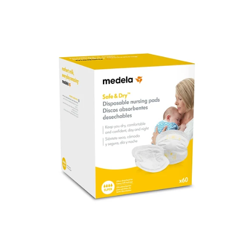 ABSORBENTES DE LECHE DESECHABLES 60 U - MEDELA