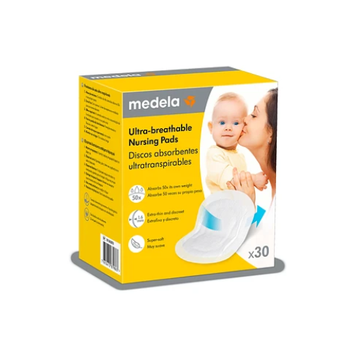 ABSORBENTES DE LECHE DESECHABLES 30 U - MEDELA