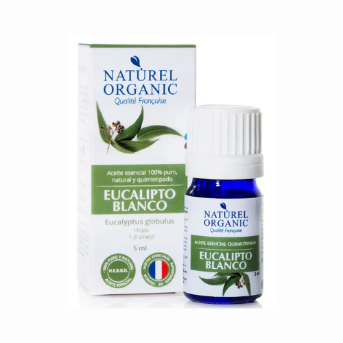 ACEITE ESENCIAL DE EUCALIPTO BLANCO ORGÁNICO 5ml - NATUREL ORGANIC