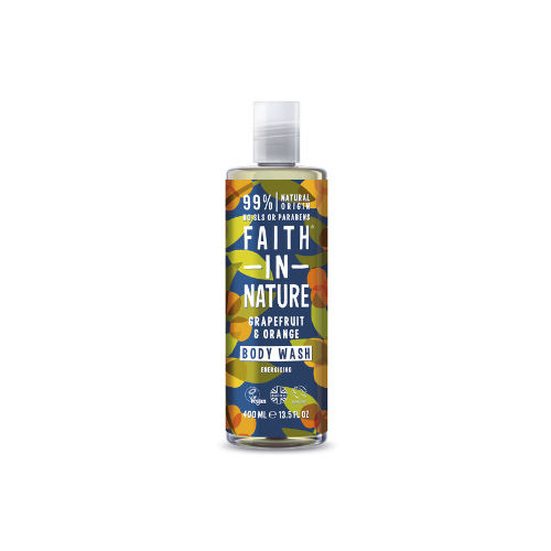 JABÓN DE CUERPO GRAPEFRUIT AND ORAGNTE 400 ML - FAITH IN NATURE