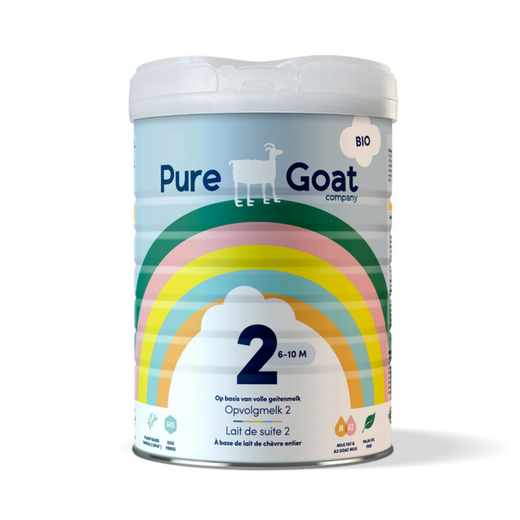 Fórmula Infantil Orgánica de Cabra Pure Goat etapa 2 Lata de 800 gr