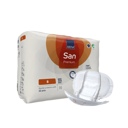 APÓSITO ANATÓMICO SAN 8 ABENA PREMIUM 22U