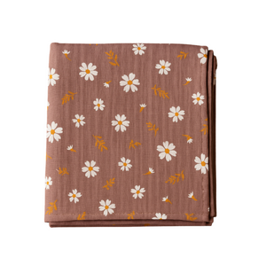 TUTO MUSELINA BAMBÚ  FLORES 60 x 60 CM - BE HAPPY BE GREEN