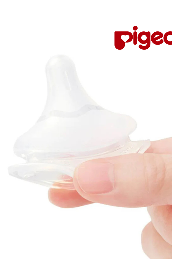 Repuesto Tetina Pigeon SofTouch x2 Unidades (Boca Ancha)