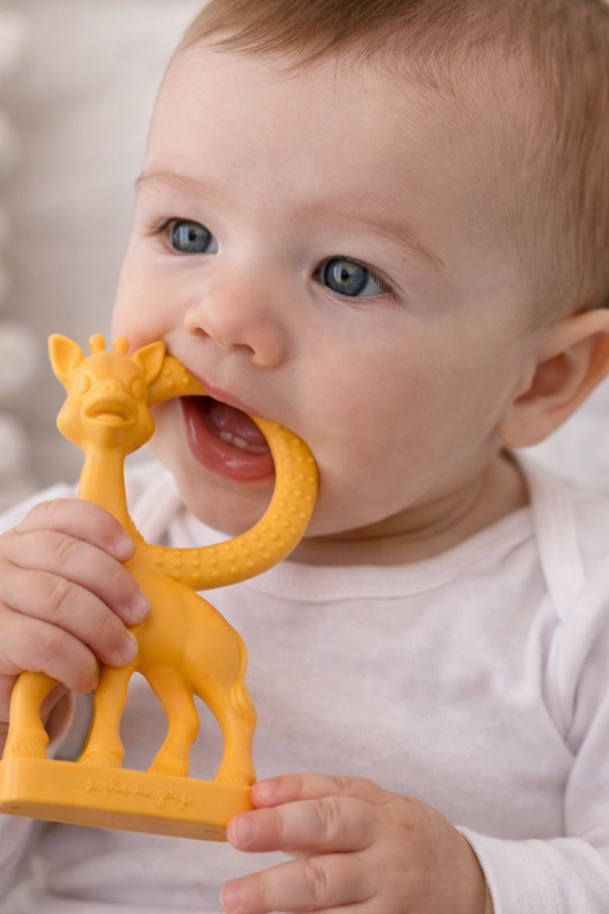 Mordedor de Caucho Natural Sophie la girafa