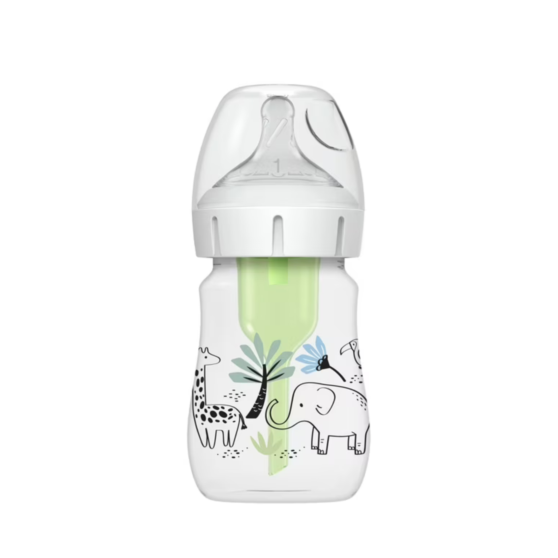 Mamadera Dr Brown's Cuello Ancho 150ml Options+ Elefante