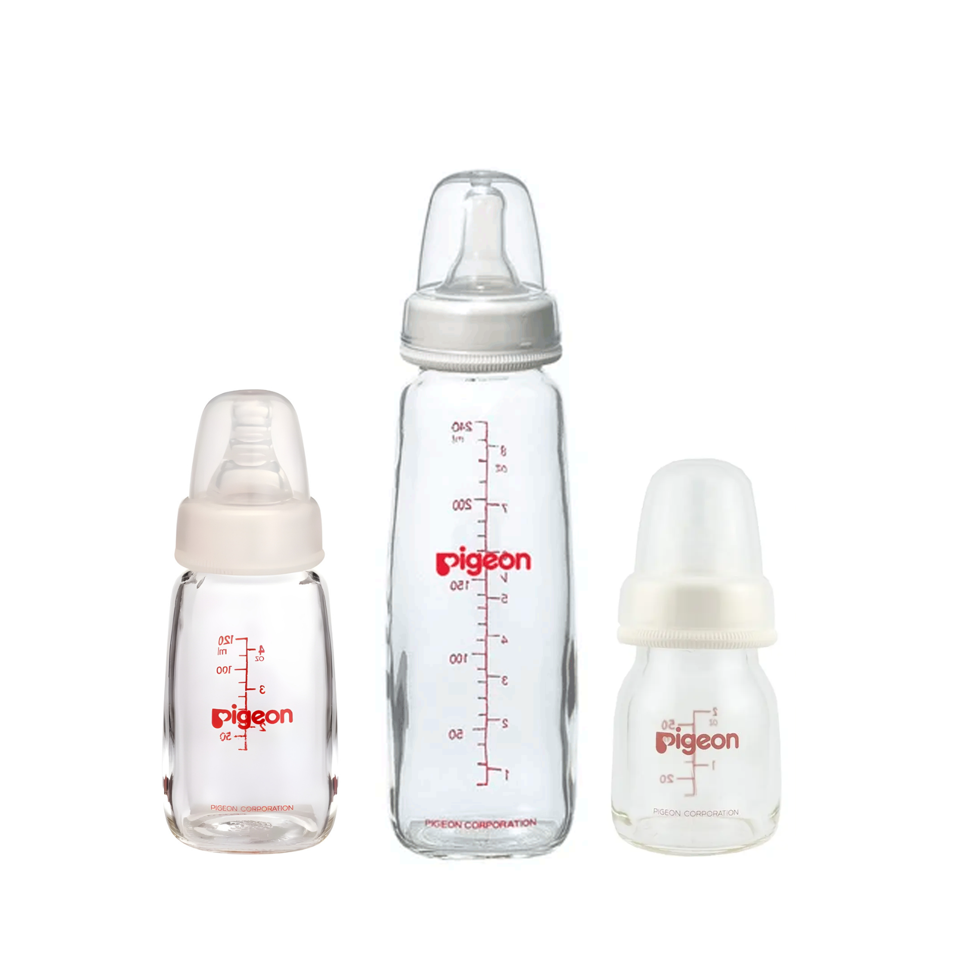 Mamadera de Vidrio Pigeon Flexible