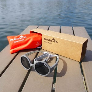 LENTES DE SOL PARA NIÑOS  THE SURFER 2 A 4 AÑOS TURQUESA - MAUSITO